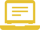 computer, laptop, online, work svg vector icon