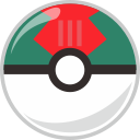 ball, lure, pocket, pocket monster svg vector icon