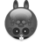 deathbunny,grey icon
