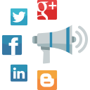 advertising, communication, internet marketing, megaphone, news, online marketing, seo, social media, web svg vector icon
