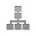 organizational,chart icon