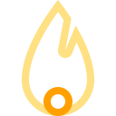 fire, flame, heat, hot, temperature, warm svg vector icon