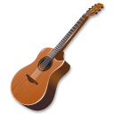 wood,guitar,instrument icon