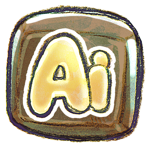 adobe, illustrator, square icon