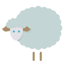 animal, easter, herd, lamb, livestock, sheep, spring svg vector icon