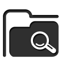 folder,search,find,seek icon