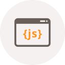 code, coding, development, javascript, script, website, window svg vector icon