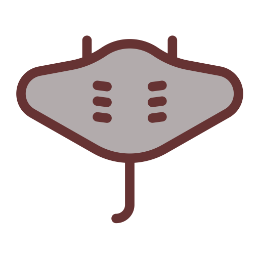 Stingray svg vector icon