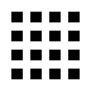 essential, grid, set, sort svg vector icon