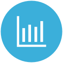 analysis, analytics, bar chart, bar graph, inflation, report, statistics svg vector icon