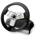 controller, gaming, steering wheel icon