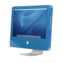 imac,blue,aqua icon