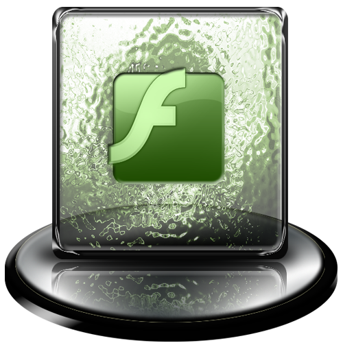 classic,green,flash icon