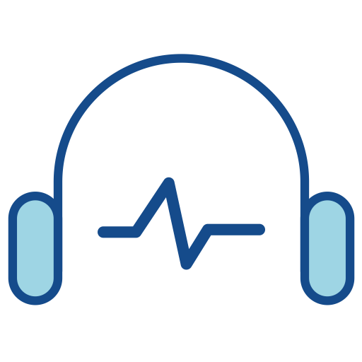 Audio svg vector icon