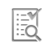 white,list,zoom icon