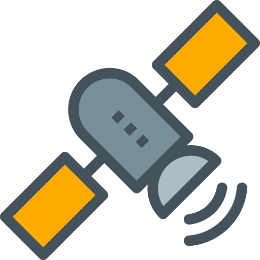 Satellite svg vector icon