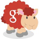 google plus, gplus, sheep, social network svg vector icon
