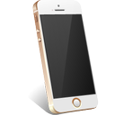 apple, gold, iphone icon
