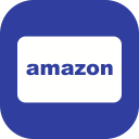amazon, online payment, online transaction, payment method svg vector icon