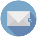 looking, mail, search svg vector icon