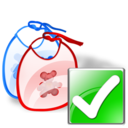 bib,ok,right,yes,correct,next,forward,arrow icon