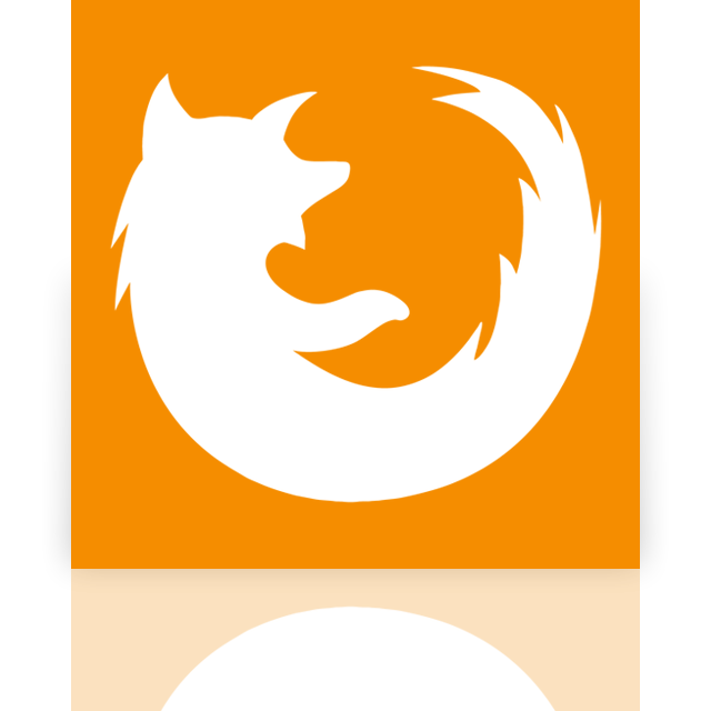 firefox, mirror icon