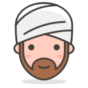 2, person, turban, wearing svg vector icon