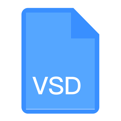 Vsd svg vector icon