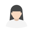 girl, lady, user, woman svg vector icon