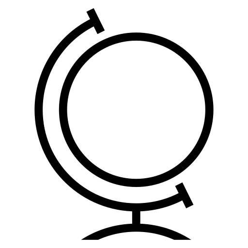 Earth svg vector icon