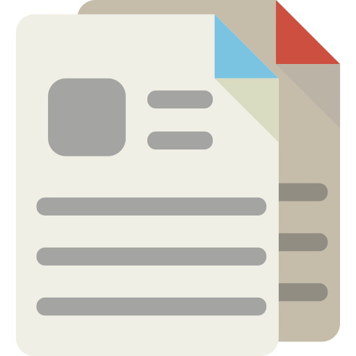 Product Information Sheet svg vector icon