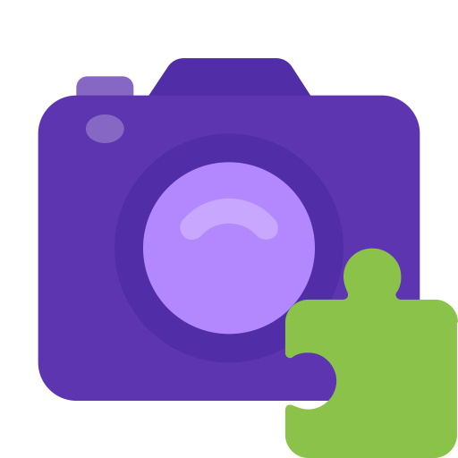 Camera Addon svg vector icon