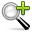 zoom,zoom in,in,plus,search,add,find,seek,enlarge,magnifying class,magnifier icon
