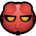 boy, devil, diablo, hell, hellboy, horn, person icon