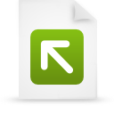 document, file, green, paper icon