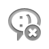 chat,emot,close icon