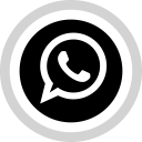 logo, media, social, whatsapp svg vector icon