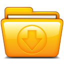 download,folder,descending,fall,decrease,down,descend icon