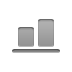 align,horizontal,bottom icon