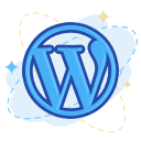 media, social, wordpress svg vector icon