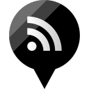 media, rss, social svg vector icon
