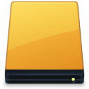 orange,drive,folder icon