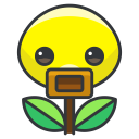 bellsprout, game, go, play, pokemon svg vector icon