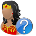 wonderwoman,help,hero,cartoon icon