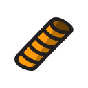 dessert, egg, roll, snack svg vector icon
