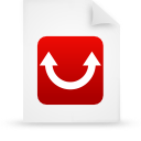 file,document,paper,red icon