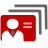 usercard,client,contact,customer icon