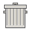 user,trash,recycle bin,account,profile,people,human icon