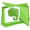 elephant, evernote, media, note, social icon