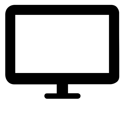 Television svg vector icon